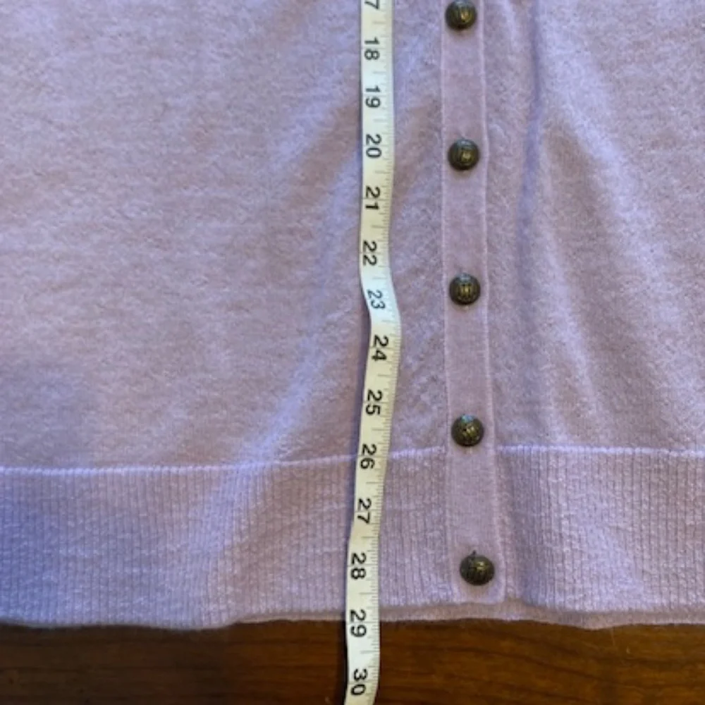 Talbots Lilac Cardigan - Picture 9 of 12
